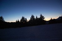 Rosso tramonto con luna piena alle Torcole di Piazzatorre...uno spettacolo! (Rif.Gremey 10 genn. 09) - FOTOGALLERY